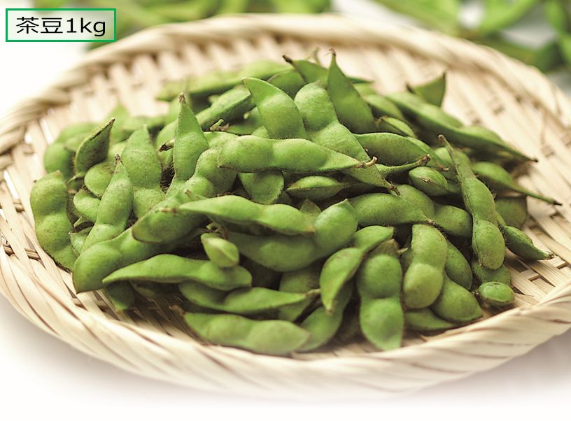 【ご注文受付8/末まで！】サンクスファーム　くろさき茶豆　1kg